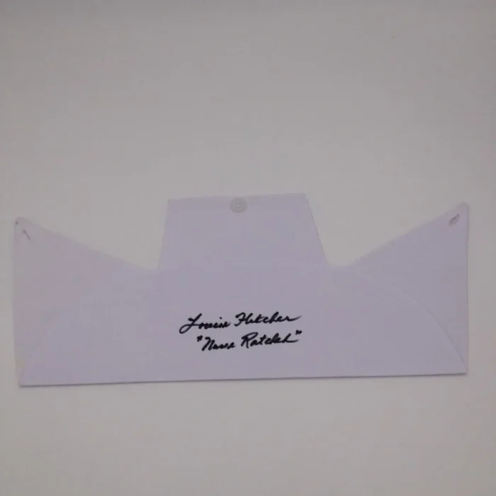 Louise Fletcher - One Flew Over the Cuckoo's Nest nurse cap (replica cappello infermiera) autografato