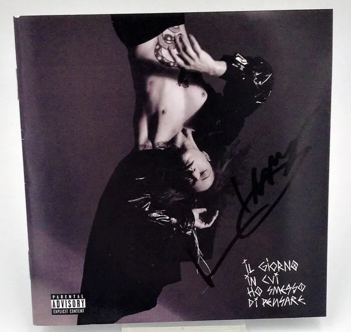 Cd Il giorno in cui ho smesso di pensare autografato da Irama
