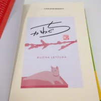 Il primo caffè della giornata autografato da Toshikazu Kawaguchi