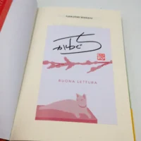 Il primo caffè della giornata autografato da Toshikazu Kawaguchi