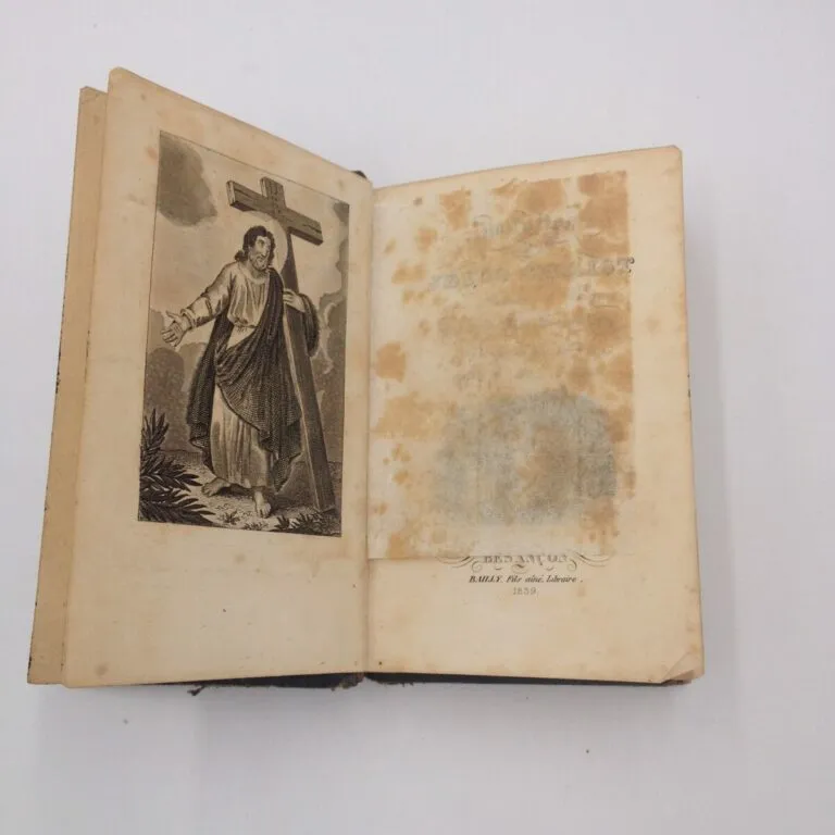 L’Imitazione di Cristo edizione francese del 1839