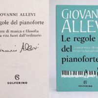 Le regole del pianoforte libro autografato da Giovanni Allevi