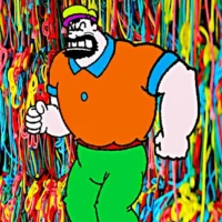 “Popeye Bruto Classic Pop glicee V01” opera di John Efrem - open edition