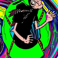 “Popeye Strega del Mare Classic Pop glicee V01” opera di John Efrem - open edition