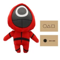 Squid Game Guardia O Peluche 20cm + bigliettino gioco (card)