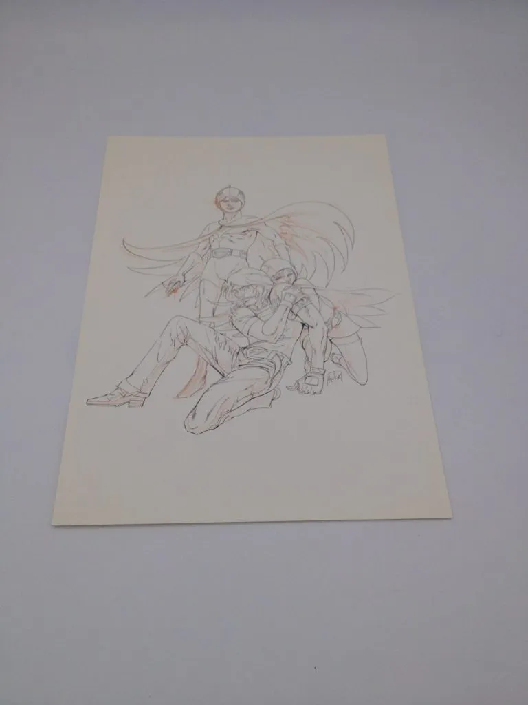 Stampa Tatsunoko hero di Tatsuo Yoshida Collector Box 2001 – 36x26cm