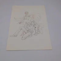 Stampa Tatsunoko hero di Tatsuo Yoshida Collector Box 2001 - 36x26cm