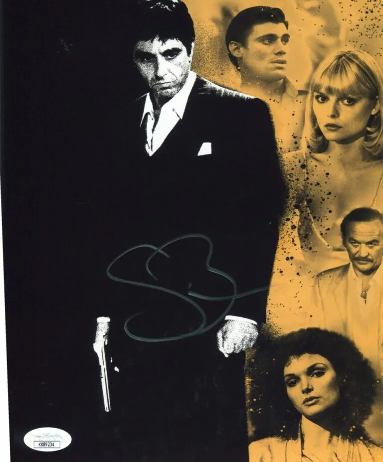 “Scarface” Steven Bauer hand signed photo 20x25cm foto autografata