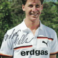 Andreas Mollandin (hockey) - hand signed card 10x15cm