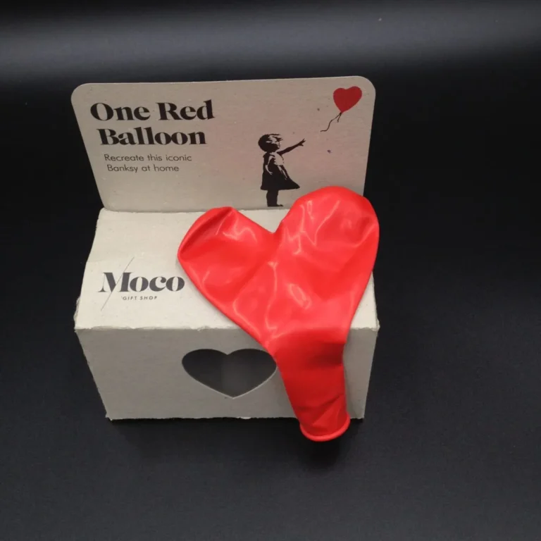 Banksy “One Red Baloon” Moco Museum