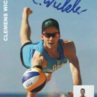 Clemens Wickler (volley) - hand signed photo 10x15cm