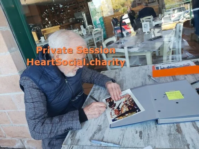 "Sono Sartana, il vostro becchino" Gianni Garko 20x25 foto autografata