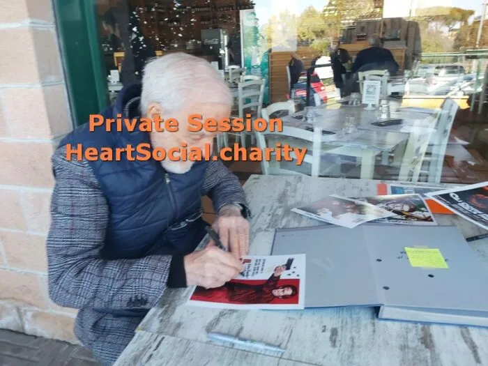 "Il boss" Gianni Garko 20x25 foto autografata