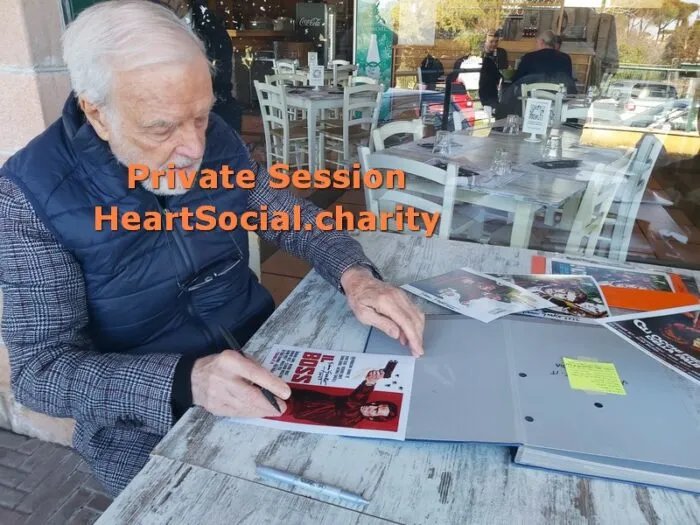 "Il boss" Gianni Garko 20x25 foto autografata