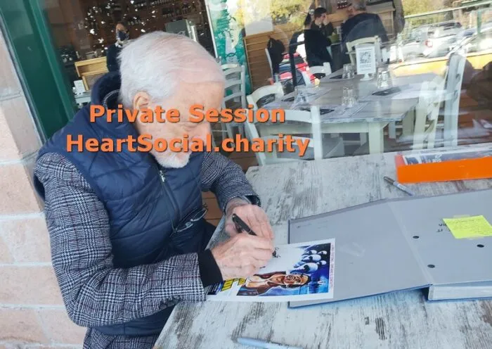 "Incontri con gli umanoidi" Gianni Garko 20x25 foto autografata