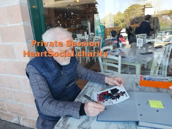 "Una nuvola di polvere... un grido di morte... arriva Sartana" Gianni Garko 20x25 foto autografata