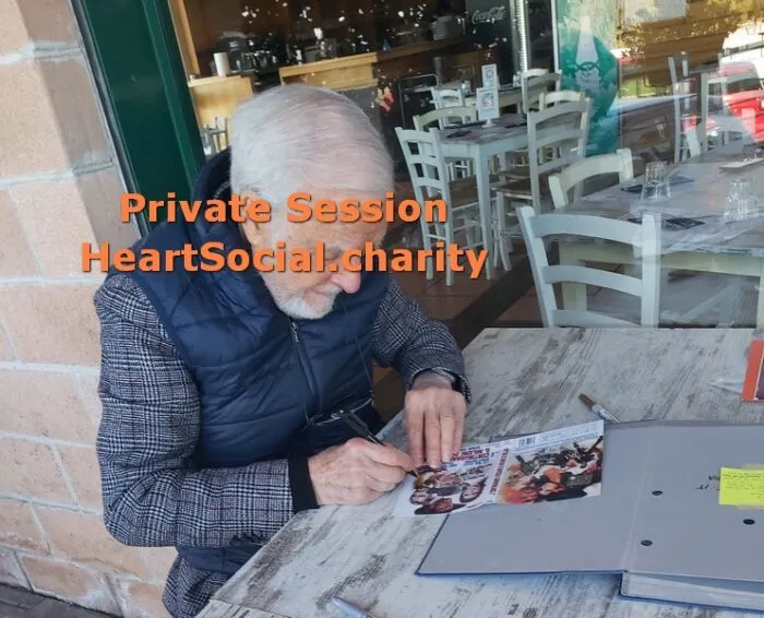 "E Continuavano A Fregarsi Il Milione Di Dollari" Gianni Garko hand signed dvd autografato