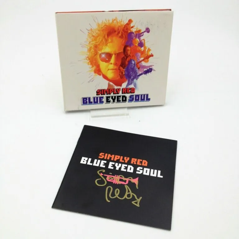 Blue Eyed Soul – Simply Red hand signed cd autografato