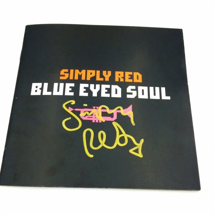 Blue Eyed Soul - Simply Red hand signed cd autografato