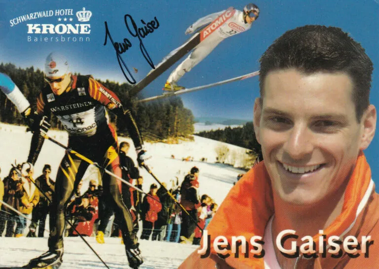 Jens Gaiser (combinatista) – hand signed card 10x15cm