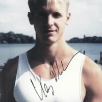 Kay Bluhm (canoa) - hand signed card 10x15cm