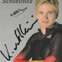Kilian von Schleinitz (skeleton) - hand signed card 10x15cm