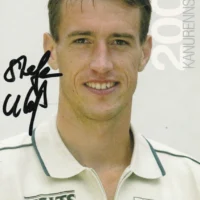 Stefan Uteß (canoa) - hand signed card 10x15cm