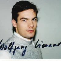 Wolfgang Wienand (scherma) - hand signed photo 10x15cm