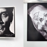 CD "La mia voce" con booklet con cover interna autografata da Fabrizio Moro