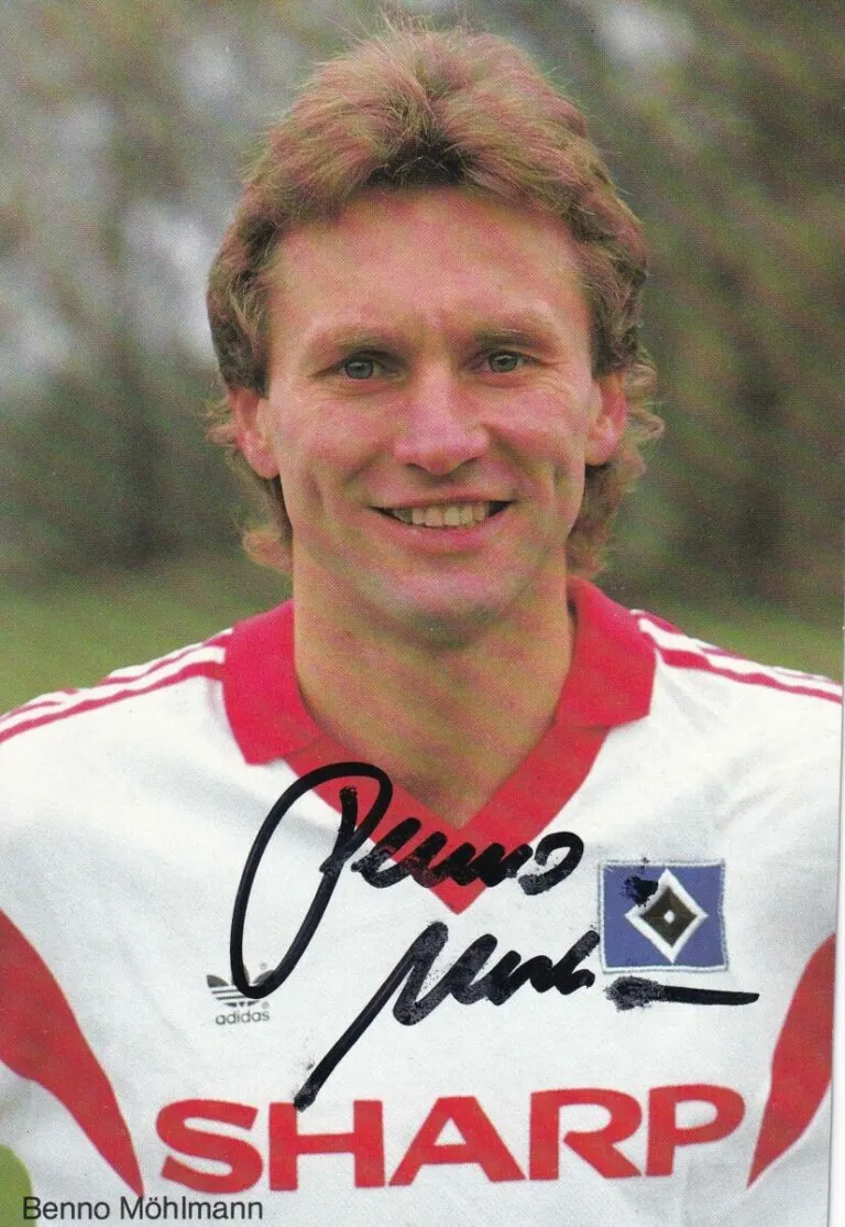 Benno Hans Möhlmann – hand signed card 10x15cm