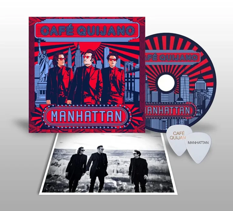 Café Quijano – Manhattan cd + plettro + foto autografata
