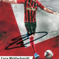 Luca Waldschmidt (SC Freiburg 2021/22) - hand signed card 10x15cm