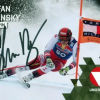 Stefan Babinsky (sci alpino) - hand signed card 10x15cm