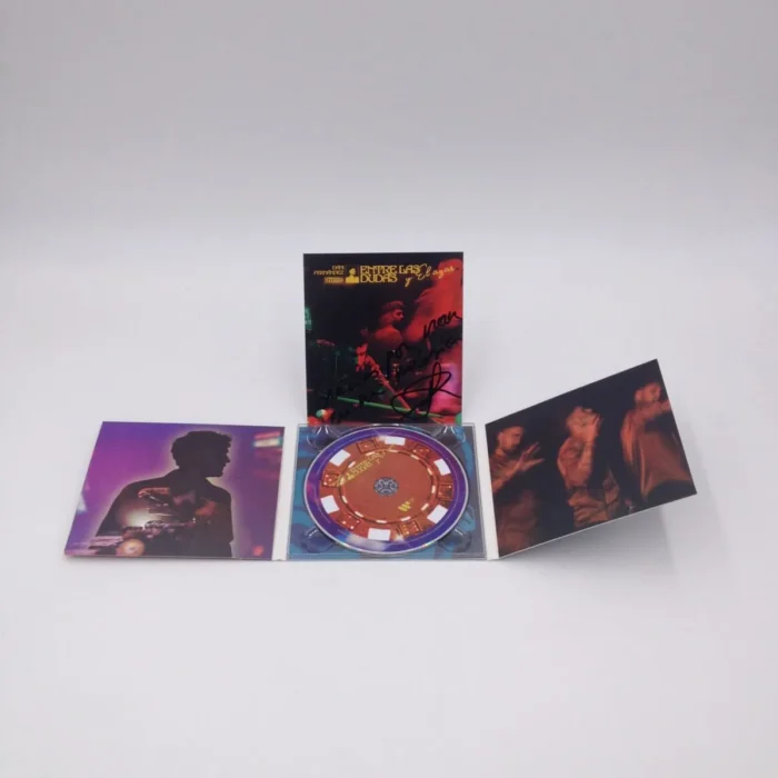 Dani Fernández - Entre Las Dudas Y El Azar cd + card autografata