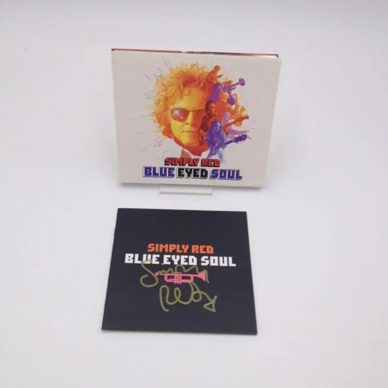 Blue Eyed Soul – Simply Red hand signed cd autografato