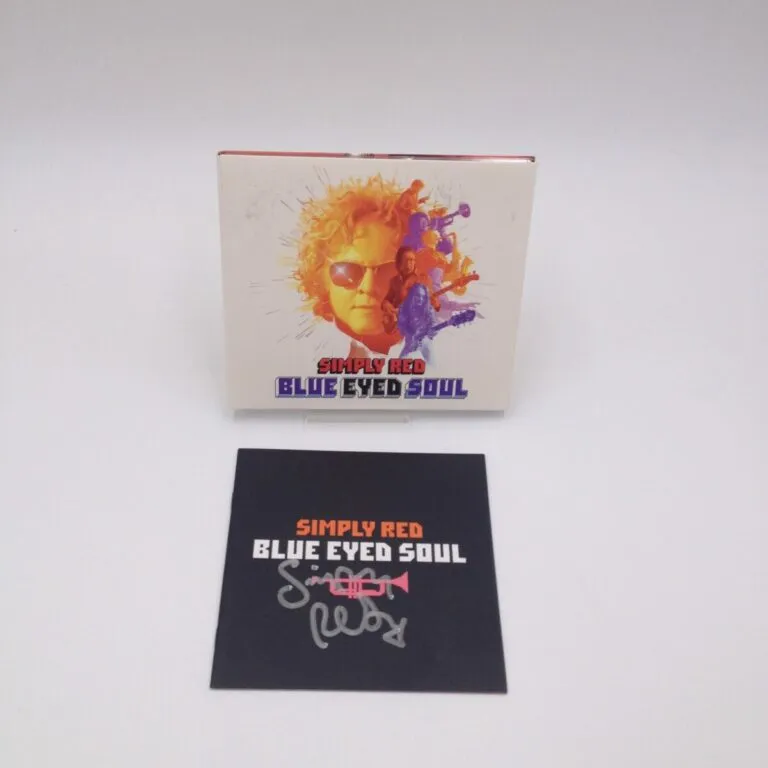 Blue Eyed Soul – Simply Red hand signed cd autografato