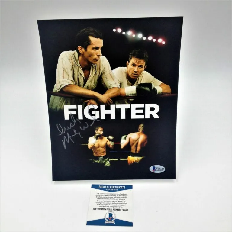 “The Fighter” Micky Ward hand signed photo 20x25cm foto autografata