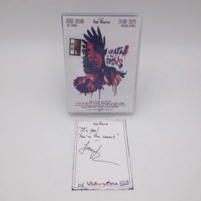 Wrath of the Crows dvd + card autografata da Ivan Zuccon