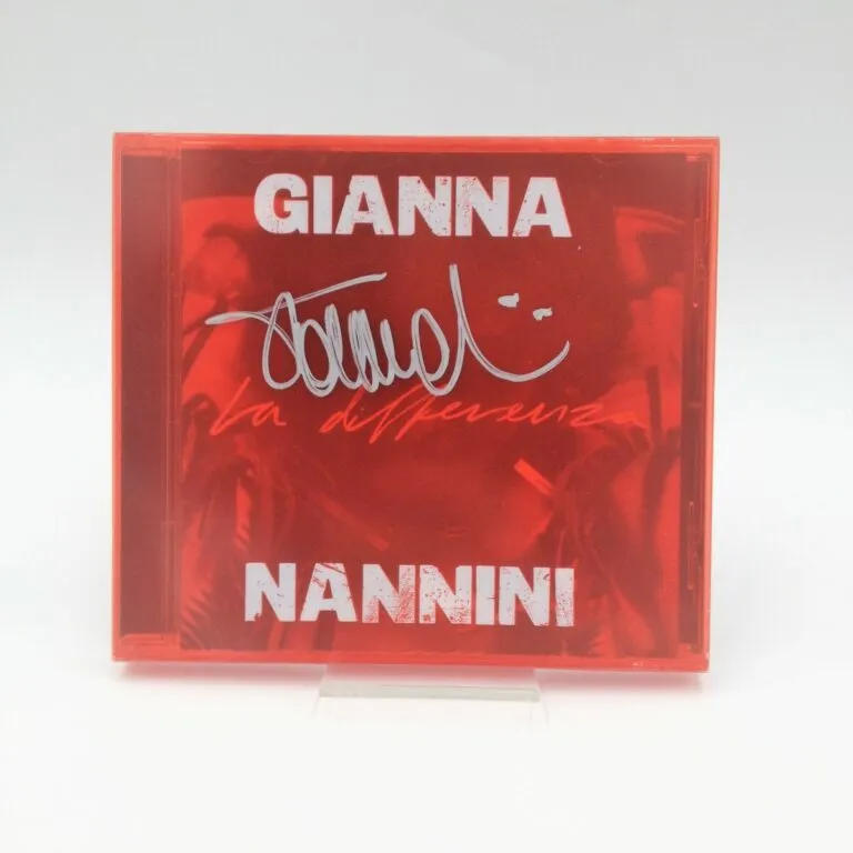 Cd Gianna Nannini – La differenza – Autografato