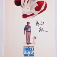 Randal Kleiser - Honey, I Blew Up The Kid - hand signed card 14x21cm autografata