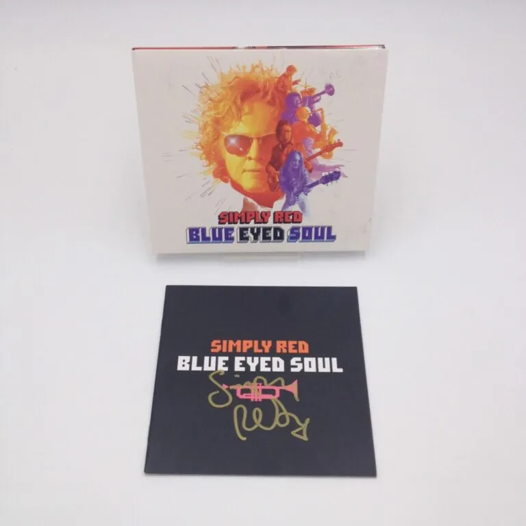 Blue Eyed Soul – Simply Red hand signed cd autografato
