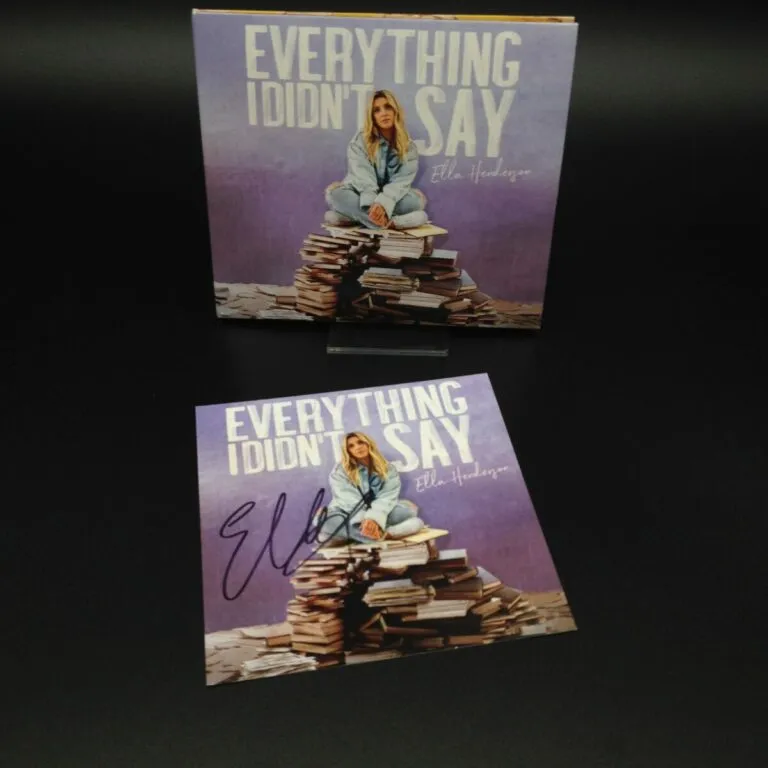 CD Everything I Didn’t Say autografato da Ella Henderson