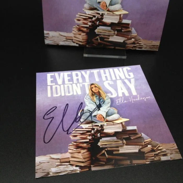 CD Everything I Didn't Say autografato da Ella Henderson