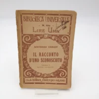 Il racconto d'uno sconosciuto  - Antonio Cekov, primi '900