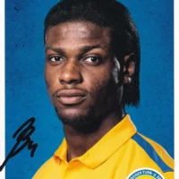 Joseph Baffo (Eintracht Braunschweig) - hand signed card 10x15cm