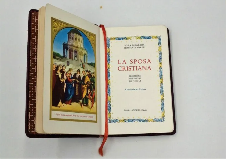 La Sposa Cristiana Libro di preghiere 1960 (usato)