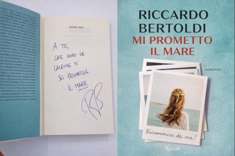 Mi prometto il mare. Libro autografato da Riccardo Bertoldi