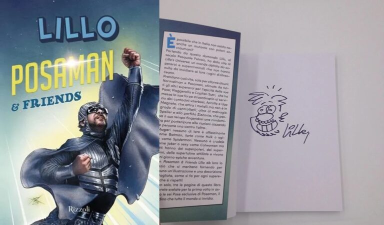 Posaman & friends di Lillo – libro autografato 1