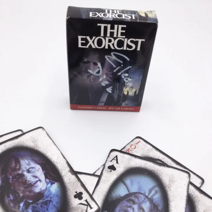 Eileen Dietz - The Exorcist (L'Esorcista) carte da poker autografate