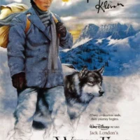 Randal Kleiser - White Fang - hand signed card 14x21cm autografata